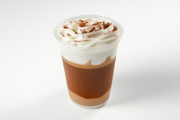 Indulging in smooth cold brew topped with whipped cream, perfect for warm days