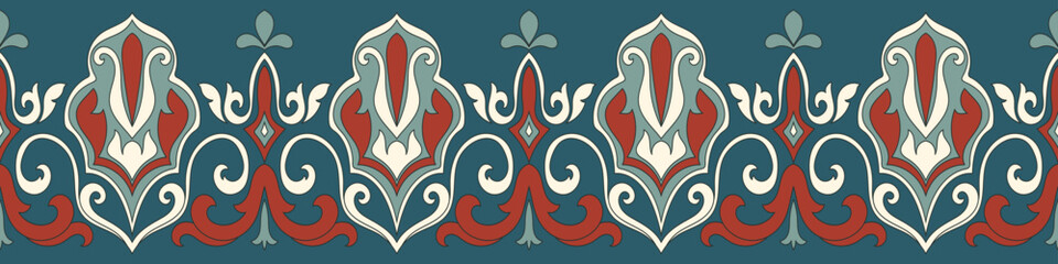 Abstract border pattern for fabric pattern Ethnic tribe