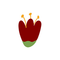 Abstract flower illustration