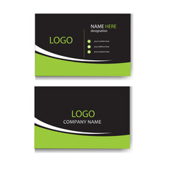 business card design template corporate 