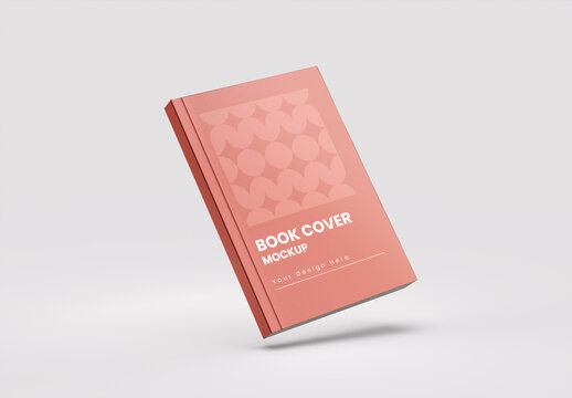 Soft Book Cover Mockup