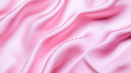 Obraz premium Soft pink silk background with flowing fabric texture