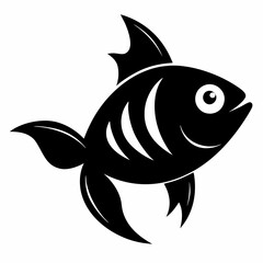 vector illustration of a fish