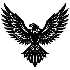 eagle and wings