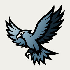 eagle with wings