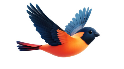 Fototapeta premium blue and yellow macaw isolated on white background 