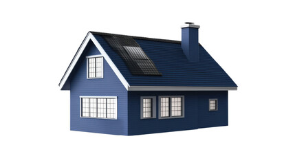 house isolated on white background 