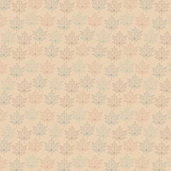 Hand drawn vector abstract pattern. Seamless floral pattern. Suitable for bed sheet design, clothing, wrapping paper, invitation background. Elegant seamless