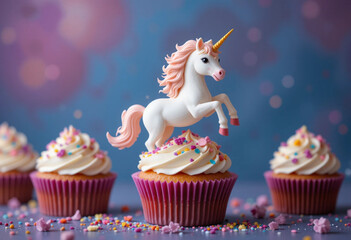 unicorn cupcake