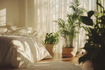 interior of a bedroom
