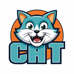 Cat Logo Design Vector. Stylish Feline Silhouettes & Icon Set.