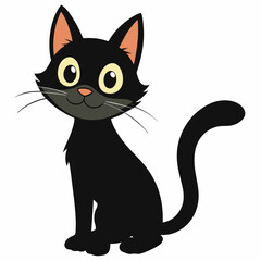 Cat Vector Silhouette Set. Collection of Feline Silhouettes & Graphics.