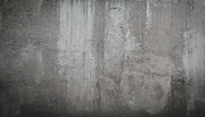 weathered dirty gray concrete wall abstract background for construction and architecture with space for text