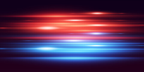 Magical dynamic movement of lines and light.