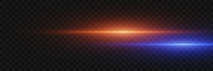 Fototapeta premium Glowing light speed lines and dynamic speed motion. Vector illustration