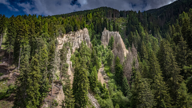Erdpyramiden Percha in S&uuml;dtirol