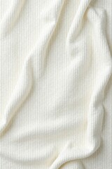 Fototapeta premium Soft vintage white cloth texture with subtle weave, seamless background, smooth surface