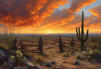 cowboy landscape