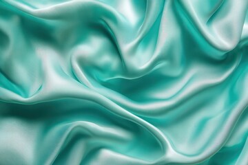 Obraz premium Peach transitions into vibrant teal, paired with glowing textures for a bright and modern visual balance.