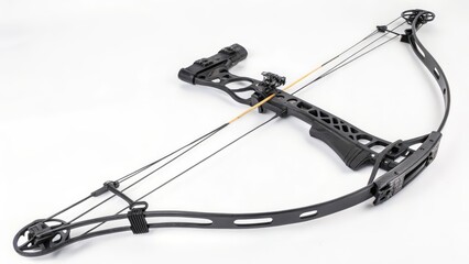Compound Bow Isolated on White Background