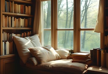 Fototapeta premium tranquil serene lakeside