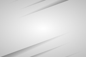 Obraz premium Modern Light Gray Background. Banner. Vector Illustration. Abstract Business Wallpaper