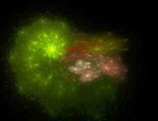 Fototapeta premium Imaginatory fractal abstract background Image