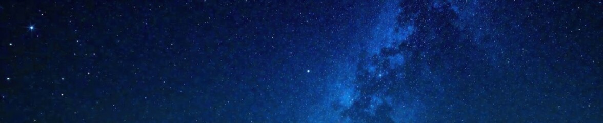 Obraz premium starry night sky with twinkling stars on dark canvas, celestial, galaxy, night scene