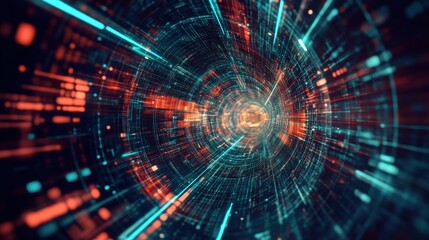 Abstract technology background. Digital innovation concept for your design.