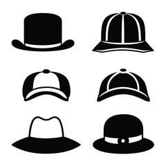 Creative Hat Silhouette Collection