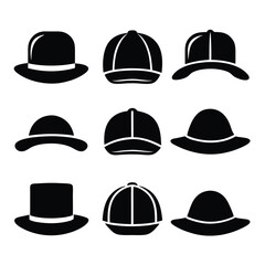 Unique Hats Silhouette Collection