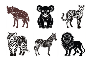 set of animals