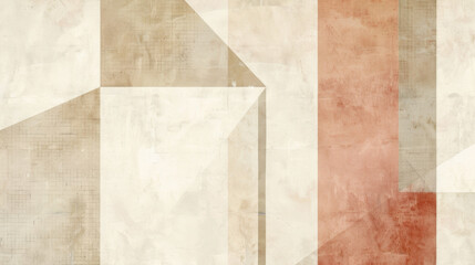 Fototapeta premium minimalist modern geometric background