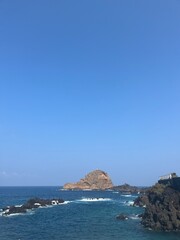 the coast of the sea