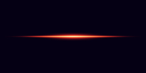 Neon light trails with the effect of speed and movement. Vector illustration