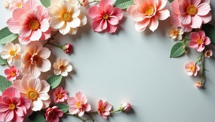 Vintage-inspired flower wall with intricate, hand-crafted blooms in soft pastel hues and subtle sheen, texture, wall backdrop, wedding decoration