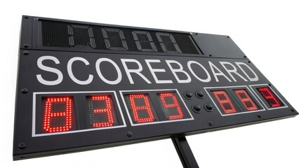 Digital Scoreboard Display