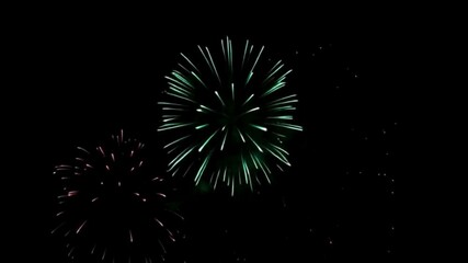 A background designed with an overlay that highlights a fireworks festival celebration