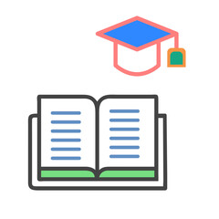 Graduation Icon for Academic Achievement, Graduation Cap Icon for Education Events, Student Icon for Graduation Ceremony, Diploma Icon for Graduation Celebration, Graduate Cap Icon for Graduation Day,