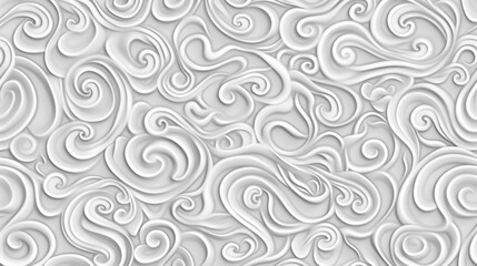 Obraz premium seamless wave pattern