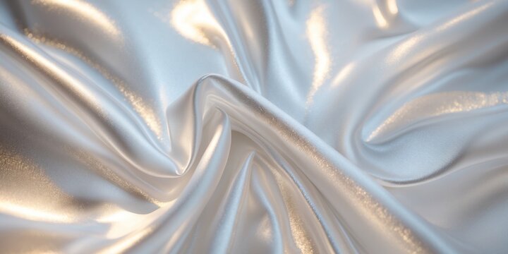 Elegant modern feel with soft lights on abstract silver background.