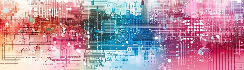 Obraz premium Abstract Technology Background Design