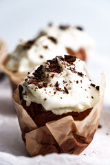 chocolate muffins chocolate muffin sweets 