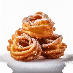 cookies on a white background