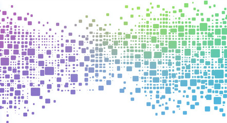 Wallpaper backround with colored squares