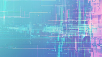 abstract watercolor background blue and pink