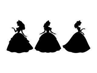 Princess silhouette.