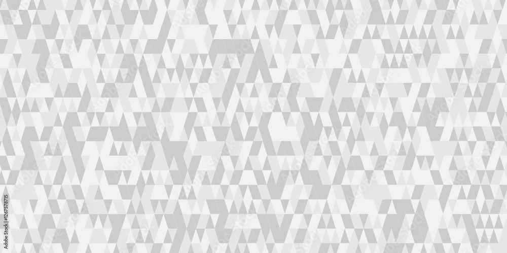 Poster vector gray polygon mosaic triangle overlap texture background. white and gray overlapping cube squa