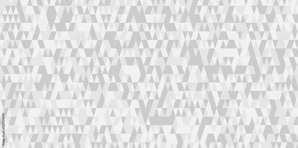 Poster vector gray polygon mosaic triangle overlap texture background. white and gray overlapping cube squa