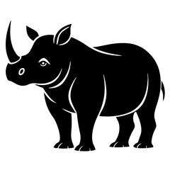 rhino vector illustration